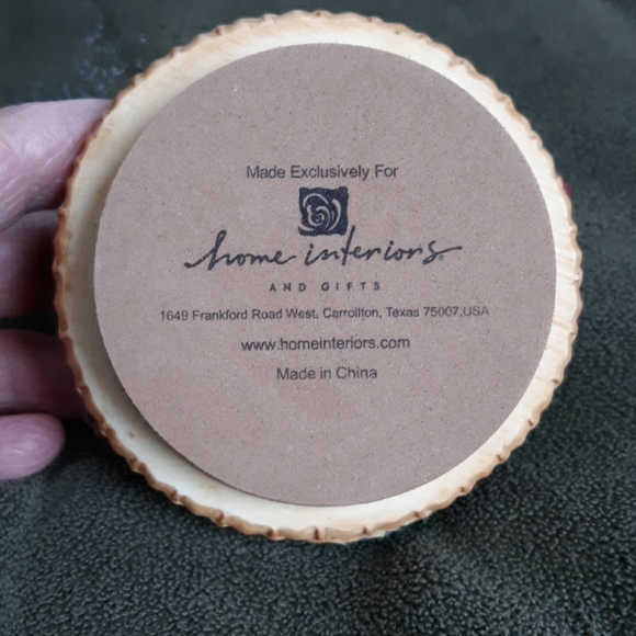 Home Interiors jar topper and canning jar - Picture 5 of 5